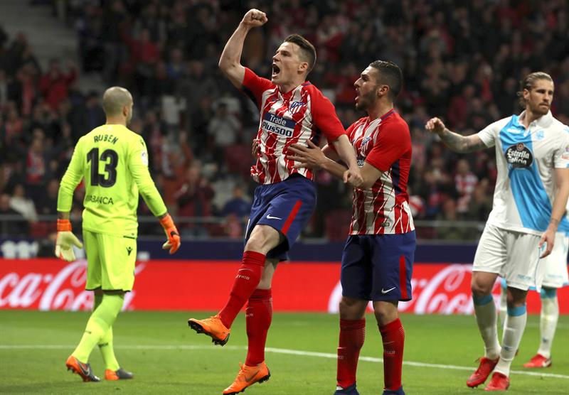 En este momento estás viendo La Liga: Atlético Madrid ganó con lo mínimo a Deportivo