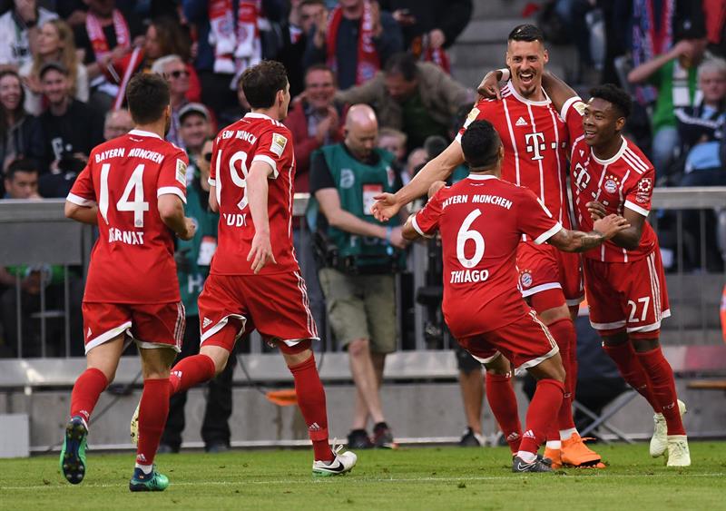 En este momento estás viendo Bundesliga: Bayern Munich defendió con goleada el título