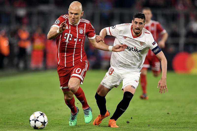 En este momento estás viendo Champions League: Bayern Munich empató con Sevilla y avanzó de ronda