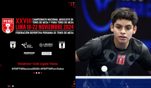 Lee más sobre el artículo CAMPEONATO NACIONAL DE TENIS DE MESA Y PARA TENIS DE MESA INICIA EL LUNES 18 DE NOVIEMBRE EN LA VIDENA