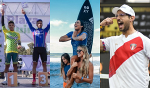 Lee más sobre el artículo DEPORTISTAS PERUANOS CAMPEONES en CICLISMO, SURF y VELA