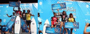 Lee más sobre el artículo Lara Barrios y Junhino Urcia se llevaron el triunfo en la 1era fecha del Circuito Nacional Open de Surf – Volcom Alpacafish 2019
