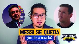 Lee más sobre el artículo VIDEO: Messi se queda ¿fin de la novela?  ¿qué pasará más adelante?