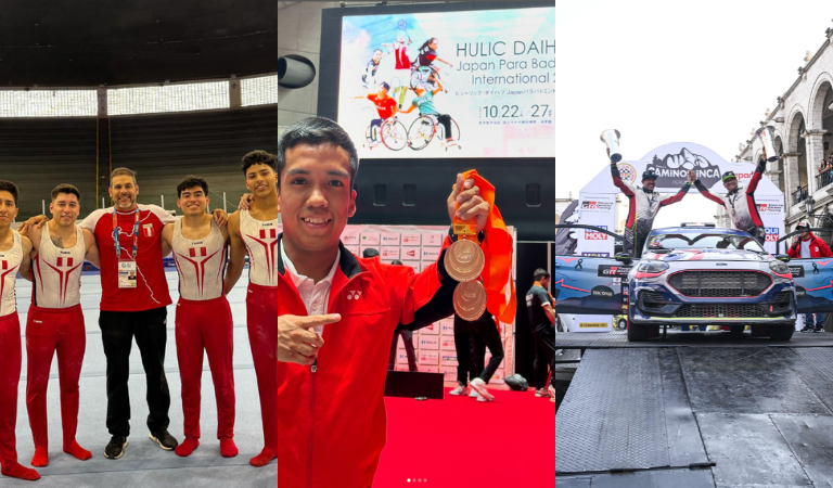 En este momento estás viendo PERÚ obtuvo MEDALLAS en GIMNASIA Y PARA BÁDMINTON | EDUARDO CASTRO GANADOR de CAMINOS DEL INCA