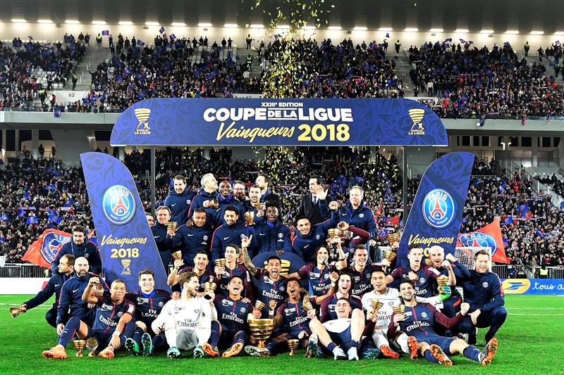 En este momento estás viendo Copa Francia: PSG se coronó campeón tras golear al Mónaco