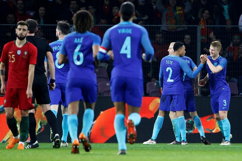En este momento estás viendo Amistoso Internacional: Holanda goleó a Portugal