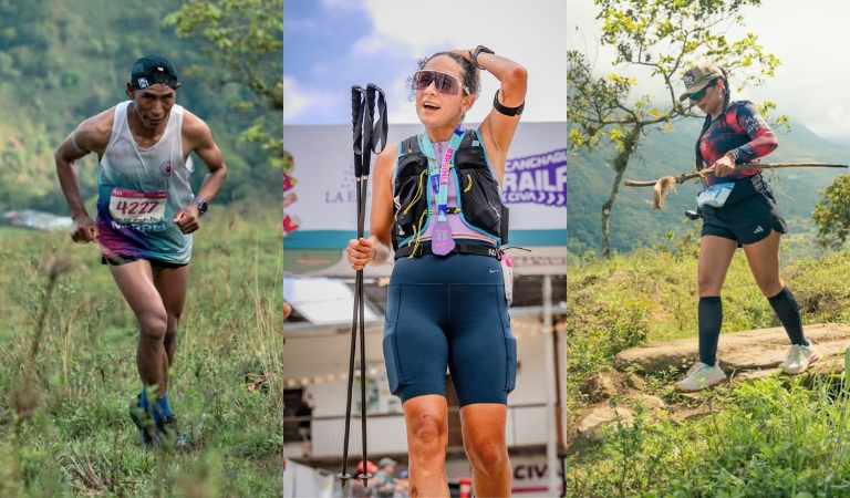 José Manuel Quispe y Victoria Calero conquistan los 42K del Canchaque Trail Fest